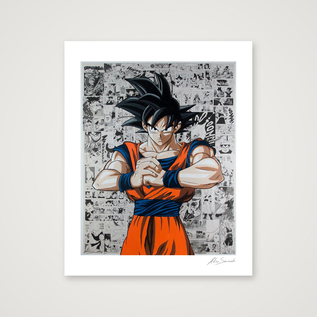 _goku — 28×35cm, 11×14" Print only
