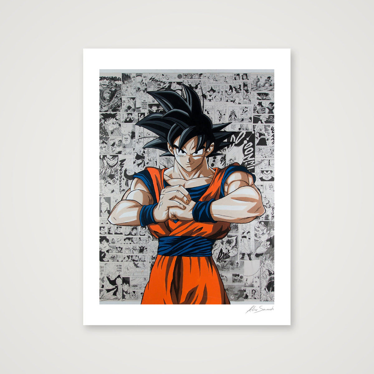 _goku — 60×80cm, 24×31" Print only